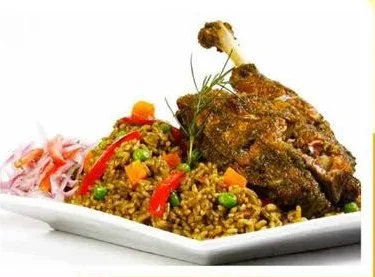 Arroz con pato