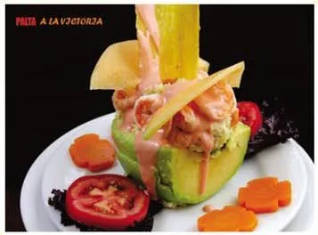 Palta rellena a la victoria